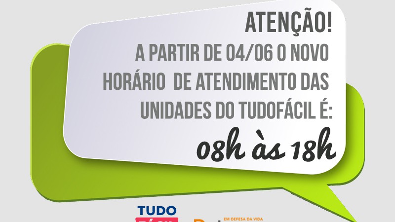 O atendimento à população será realizado até às 17h30, após, será permitida apenas a retirada de documentos mediante apresentação do protocolo