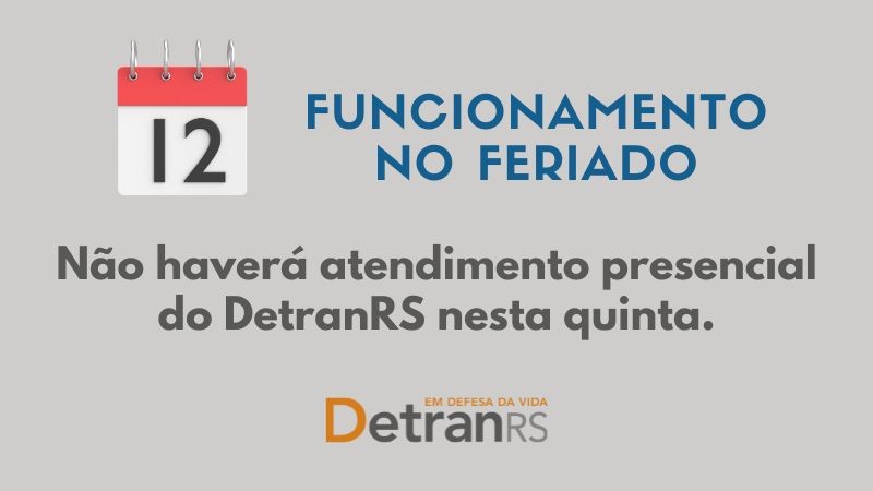 Funcionamento - Feriado