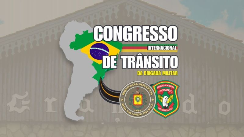 Card horizontal colorido com imagem do pórtico de Gramado ao fundo e logo do Congresso