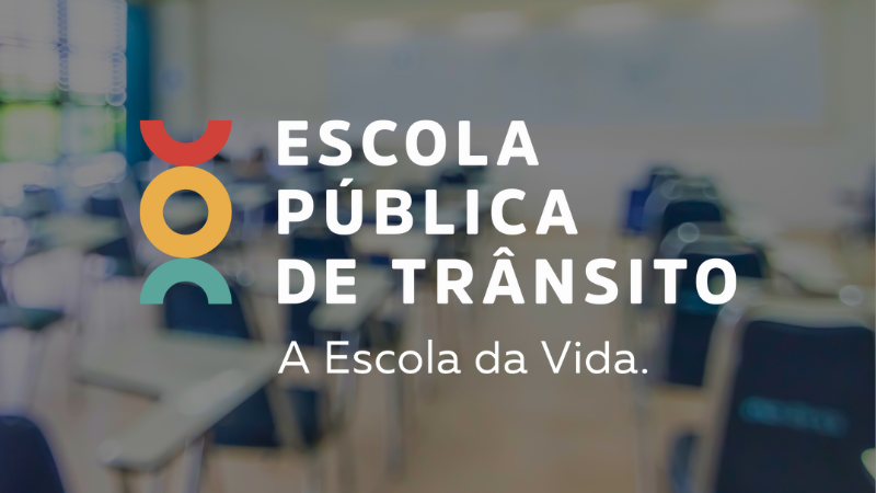 Inscrições podem ser realizadas no Portal da Escola Pública de Trânsito